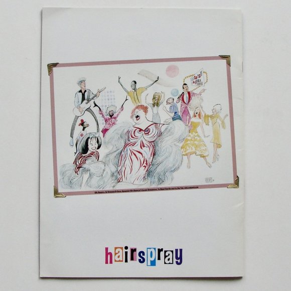 Hairspray Musical Souvenir Book Theatre Program Cast Signed RARE Collectible - Picture 8 of 8